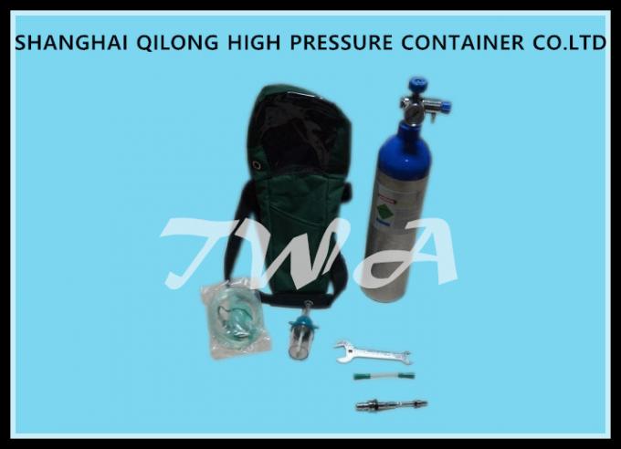 1L personalizado gás medicinal cilindro 75mm tanque de oxigênio de Hospital de diâmetro exterior