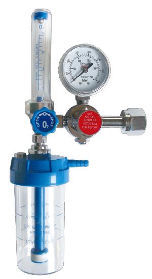 Regulador médico de alta pressão do oxigênio do cilindro de gás, regulador do cilindro O2