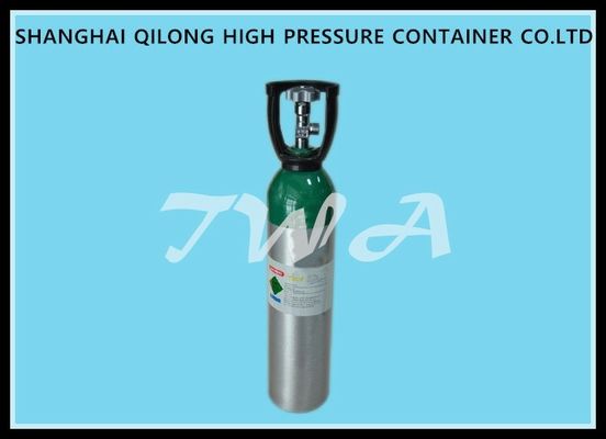 China Cilindro de gás de alumínio de alta pressão da segurança do cilindro de gás do PONTO 4.64L para a bebida do CO2 do uso fornecedor