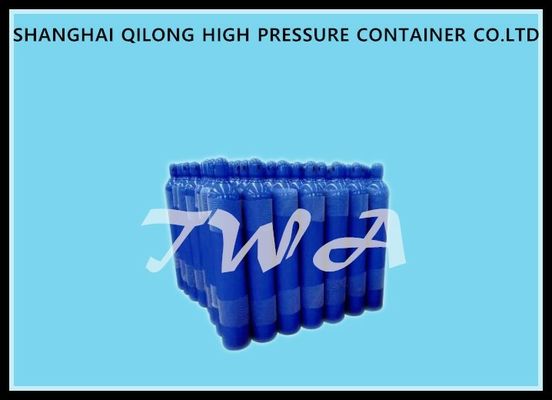 China Tanque de oxigênio comprimido industrial azul do cilindro de gás 0.3-80L do aço sem emenda fornecedor