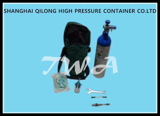 China Cilindro de gás de alta pressão de alta pressão da segurança do cilindro de gás da liga de alumínio do PONTO 1.45L para a bebida do CO2 do uso fornecedor