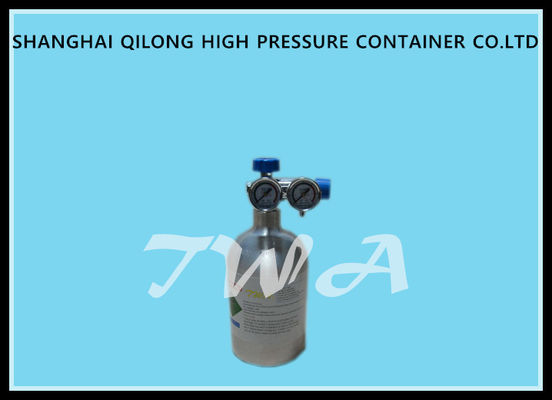 China LW-YT 0,27 L UE certificado alumínio gás cilindro L segurança gás cilindro de alta pressão para uso médico fornecedor