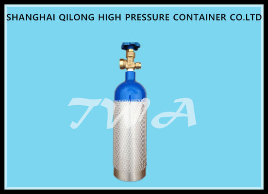 China PONTILHE o cilindro de gás de alta pressão do propano da liga 2.82L/cilindros de alumínio do CO2 fornecedor