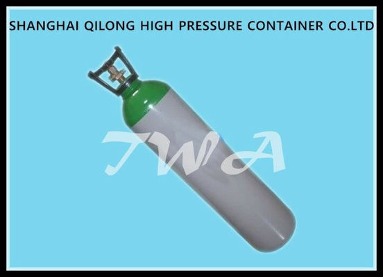 China cilindro de gás de alumínio médico de 16.4kg 13.4L/garrafas de gás de alta pressão fornecedor