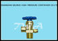 Válvulas de bronze do cilindro de oxigênio, válvulas de diminuição da pressão, CGA580, válvula do cilindro de gás fornecedor