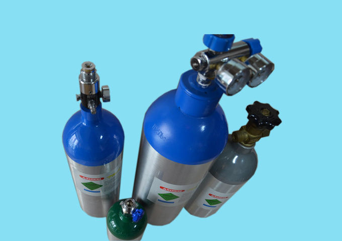 PONTILHE o tanque de alta pressão médico do ar do cilindro de gás 25Mpa do oxigênio 4L