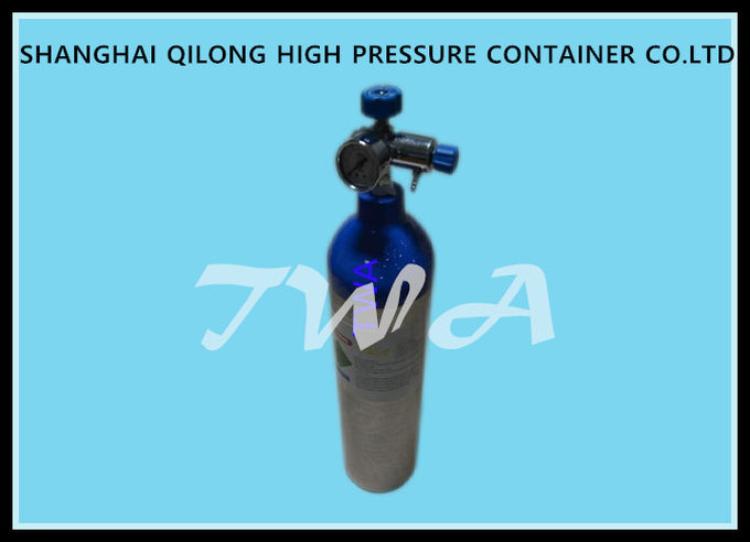 alta pressão do cilindro do mergulho autônomo 2.5L com alumínio, material de aço