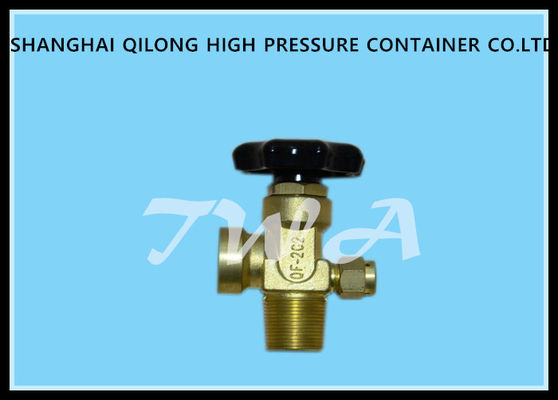 China Válvulas de bronze do cilindro de oxigênio, QF-2G, válvulas internas da garrafa da linha G5/8 milímetro fornecedor