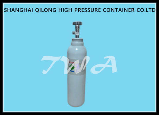 China PONTILHE o cilindro de gás de alta pressão da segurança do cilindro de gás da liga 2.82L de alumínio para a bebida do CO2 do uso fornecedor