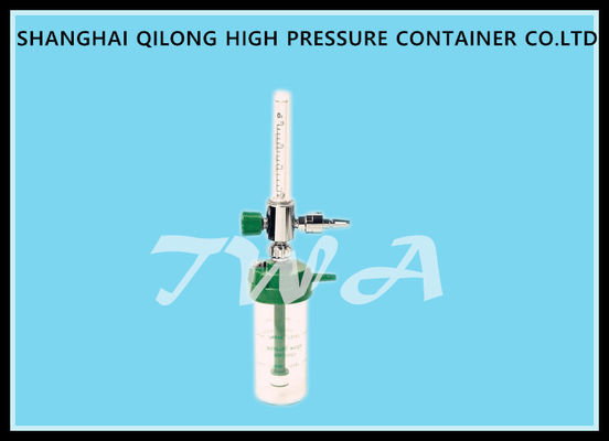 China Tipo britânico único medidor de fluxo do regulador fixado na parede plástico do oxigênio fornecedor